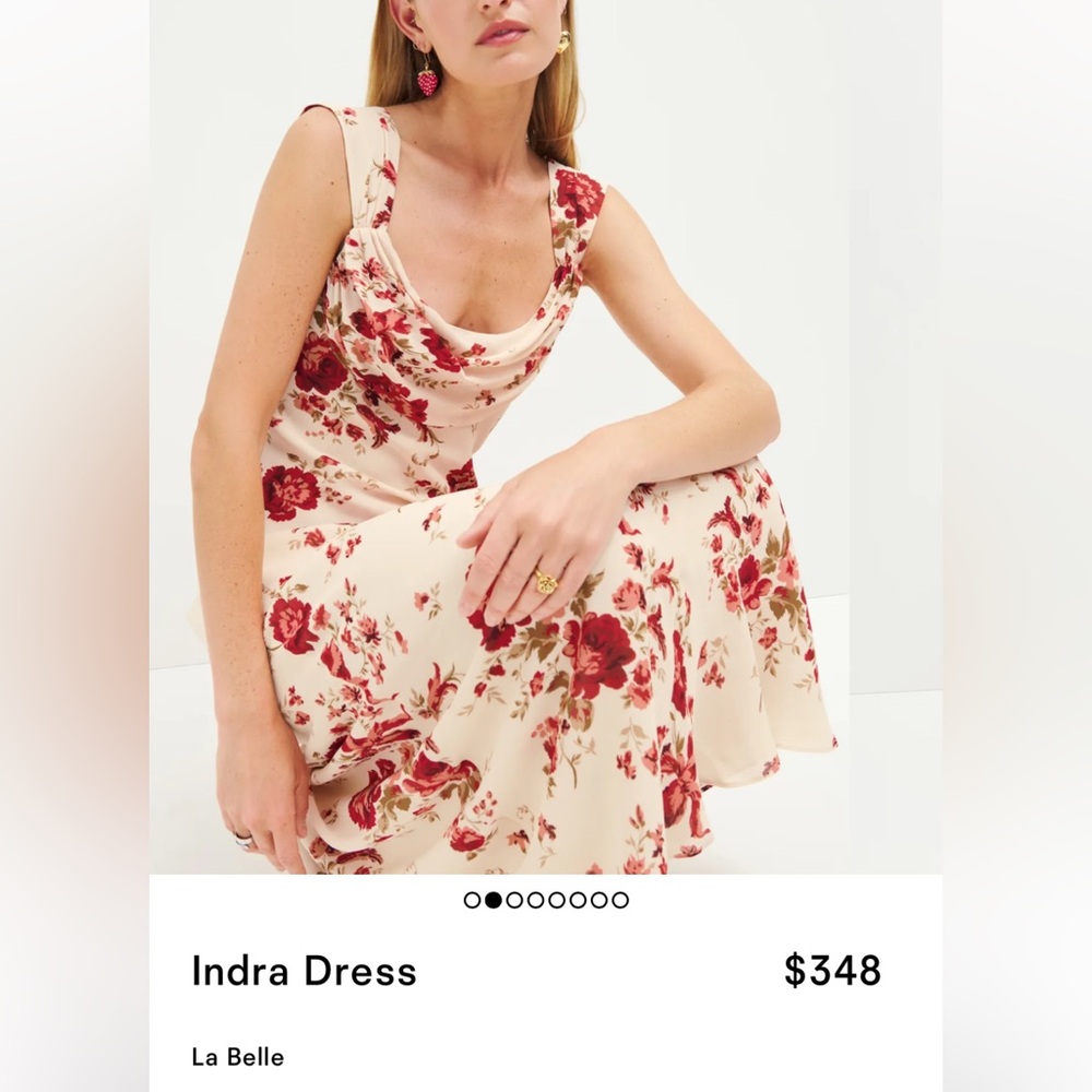 Gorgeous NWT Rose Reformation Dress